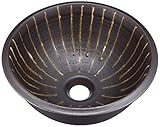 SANEI 【信楽焼】 手洗器 利楽 鐘(かね)
