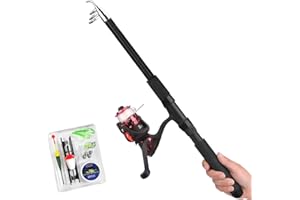 釣り竿 リール セット 初心者 こども 釣竿セット フルセット 川 海釣り 初心者用 リール 浮き ルアー セット 釣りセット 180cm ハンドル 左右交換 収納バッグ付き