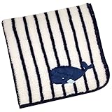 Whale of a Tale AppliquedコーラルフリースBlanket by Nautica Kids by Nautica Kids