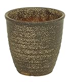 窯肌ネイチャーロング 7.5号 信楽焼　植木鉢　ガーデニング　陶器鉢