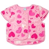 ガールズベビー[Ｏｒｉｅｎｔａｌ Ｂａｂｙ]ベビー用ハート柄スリーパー暖かシープボア素材|パジャマ|かいまき毛布|ナイトウエア|女の子|女児|赤ちゃん用 80cm ピンク
