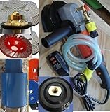 Granite Concrete Sander Wet Polisher 3/4" Half / Roundover Bullnose 1-3/8 Inch Diamond Core Drill Bi