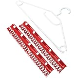 Leifheit 81535 Pegasus Air Dryer Hanger, 5 Windproof Clothes Hanger, 2 Clip Hangers for Small Laundry Items (Quantity: 1 Set,