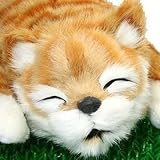 スペースレール(SPACERAIL) 笑い転げる猫 イエロー