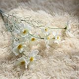 inverlee 10ヘッド菊フェイク花ヴィンテージ人工シルク花Pretty DIYウェディングBeaytyホームパーティー装飾