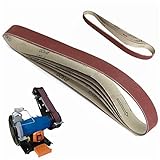 Generic 5pcs 760x25mm 320 Grit Grinding Sanding Belts Abrasive Sanding Belts