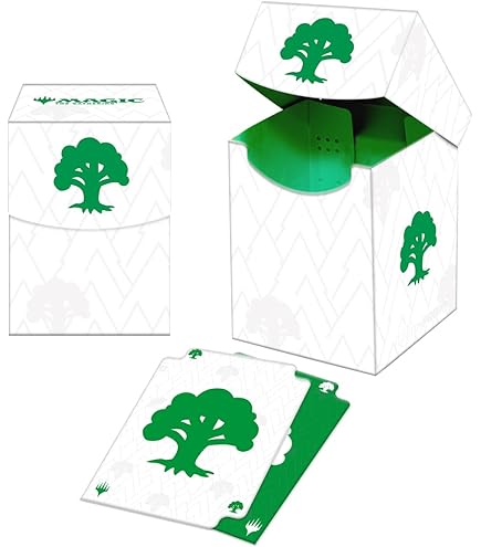 Ultra PRO - MTG マジック：ザ・ギャザリング 緑マナ グリーン マナ トークンセット Ultra Pro Magic The Gathering MTG Green Mana Flip Deck Box