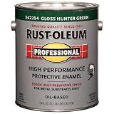 Rustoleum Professional 242254 1ガロングロスハンターグリーンハイパフォーマンスエナメル