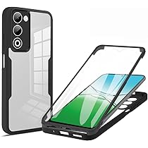Amazon.co.jp: OPPO A5 5G ケース『AFINER』 360° 全面保護 前後 両面