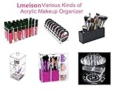 Lmeison 口紅スタンド アクリル製収納ケース 24スペースのストレージ 収納ケース ディスプレイ-クリア