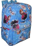Disney Junior Frozen 16" School Bag Backpack With Laptop Pocket (Blue ) [並行輸入品]