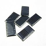 ILS - 10 pieces 5V 30mA 53X30mm Micro Mini Small Power Cells Panel For DIY Toy