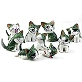 ガーデンオーナメント・置物 盆栽　 風景装飾品　庭の装飾　チーズ猫