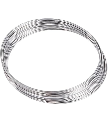 Amazon | アルミ アートワイヤー ゴールド 太さ2.0mm×長さ11.7m 20-1