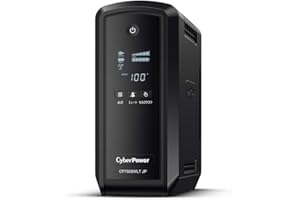 Cyber PowerCyberPower 無停電電源装置 (ラインインタラクティブ給電/正弦波出力) 750VA/525W CP750SWLTJPブラックCP750SWLT JP