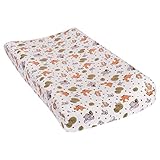 Trend Lab Friendly Forest Deluxe Flannel Changing Pad Cover by Trend Lab [並行輸入品]