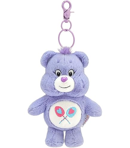 Amazon.co.jp: ケアベア レインボー キーホルダー ぬいぐるみ バック