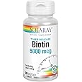 【2本セット】ビオチン（ビタミンH）5000mcg（2段階タイムリリース型） 60粒[海外直送品]