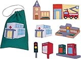 まちの建物   Town Buildings