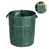Powanfity_JP ガーデンバッグ ガーデンバケツ　収穫袋　収穫バッグ　自立式　超大容量260L 　折り畳み　お庭の清掃 ごみ 収草用 園芸　収納専用バッグ
