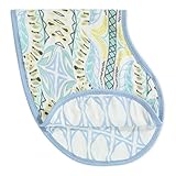 aden + anais (エイデンアンドアネイ) 【日本正規品】 バンブー よだれかけ兼バープクロス 1枚組 wild one - batik tile bamboo burpy bib singl