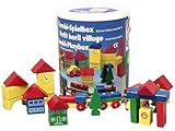 Heros Wooden Stacking Blocks 32 Piece Set "Little Town" by Heros [並行輸入品]