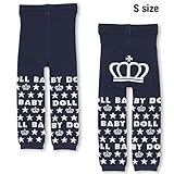 ベビードール ベビー&キッズタイツ 女の子 M(85-105cm) ネイビー