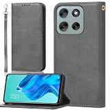 BonwFzin モトローラ モト G66j 5G ケース 手帳型 ストラップ 適用 Motorola moto G66y 5g カバー 手帳 モトG66j5G スマホケース PU レザー ストラップケース ストラップホール付き マグネット フリップ スタンド レトロ ライトブラウン