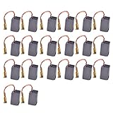 20個　モーターカーボンブラシ電動工具　アングル グラインダー ロータリー ハンマードリル交換にフィット