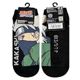 [スモール・プラネット] レディース靴下 キャラクターソックス キャラックス NARUTO カカシ ＢＫ