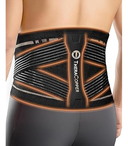 Amazon | Copper Fit X-Backブレース 腰痛、腰椎サポート、椎間板