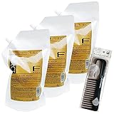 特別セット Fプロテクト ヘアマスク リッチ 1000g 詰替え用 3個セット & トリートメントコーム付