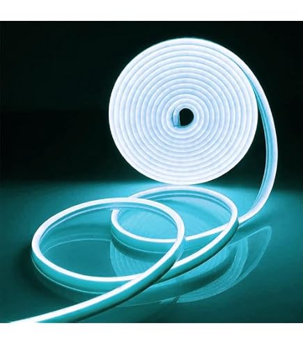 Amazon.co.jp: 100V ラウンド、320 度発光、EL蛍光チューブ管 LED