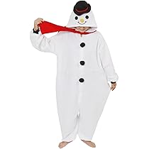 Amazon | [HarnyLoom] クリスマス コスプレ 雪だるま 着ぐるみ