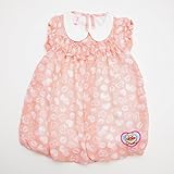 アンパンマン アンパンマンガール シフォン 裏天竺 バルーンワンピース　90ｃｍ/95ｃｍ （TA7747) (90cm, ピンク)
