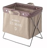 AZUMAYA フォールディングバッグ U.S.MALL ベージュ MIP-89BE