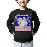Pinono ユーモア 誕生日 動物 ハッピーバースデー子供服 キッズ セーター 長袖 新作 子ども セーター ニット　コットン 男の子 トップス 子供 カジュアル ニット 丸首 快適 入園式 発表会
