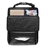 ボンフォーム(BONFORM) 車内収納 シートバックポケット スヌーピーチア235x29cm ブラック 7259-08BK