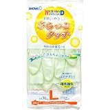 ショーワ　ナイスハンドデリケート　さらっとタッチ　Ｌサイズ　緑NHDS-LG GN