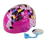 〈BELL〉バービー 子供用 バードシェル キッズヘルメット ミラー付き 【08054】