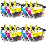 【SUNINK】LC3111 互換インクカートリッジ ブラザー 用 LC3111 インク 【C/M/Y-3色セット*4(合計12本)】対応：▲DCP-J981N▲DCP-J587N▲DCP-J582N▲DCP-J987N▲DCP-J982N▲DCP-J978N▲DCP-J972N▲DCP-J973▲DCP-J572N▲DCP-J577N▲MFC-J903N▲MFC-J893N▲ MFC-J898N