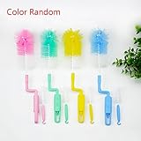 hotbest哺乳 ブラシ　哺乳びん洗浄 洗いブラシ 哺乳瓶 ブラシ　2セット 色ランダムで発送