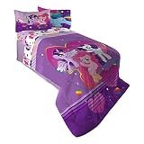 Hasbro ML4398 My Little Pony Ponyfied Reversible Comforter, Twin/Full [並行輸入品]