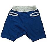 《H28年夏物》JEANS-b(ジーンズベー) 製品洗い加工済み スラブ天竺ハーフパンツ 130cm/NV NO.B-361034