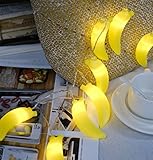 LED　ストリングライト 防水 高品質 省エネ 小型 軽量 イルミネーションライト 屋内飾り バナナ電球20
