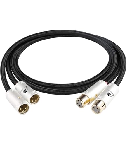 Amazon.co.jp: BOAACOUSTICドイツHi-Fi のXLRオーディオケーブル（オス