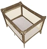 Kushies Certified Organic Play Pen Fitted Sheet, Mocha by Kushies