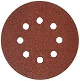 ALI INDUSTRIES 4342 8 Hole Hook and Loop 120 25 CT Grit Disc, 5-Inch, 50-Pack [並行輸入品]