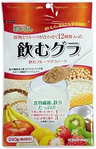 Amazon 飲むグラ 240g 神農 シリアル グラノーラ オートミール 通販