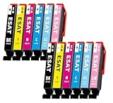 【Kraoi】SAT サツマイモ SAT-6CL (2BK/2C/2M/2Y/2LC/2LM) 12本パック 互換インク エプソン用 インクカートリッジ 大容量 残量表示 新互換チップ搭載 対応機種:EP712A EP713A EP714A EP715A EP716A EP812A EP813A EP814A EP815A EP816A